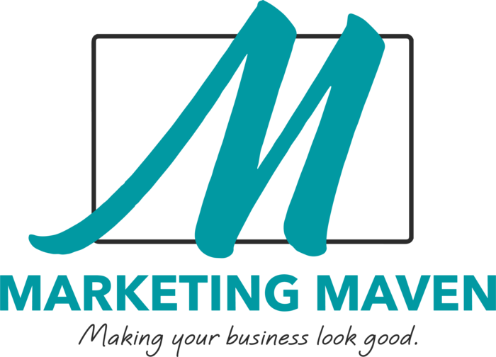 Marketing Maven Box Logo Teal With Slogan 2021 Version